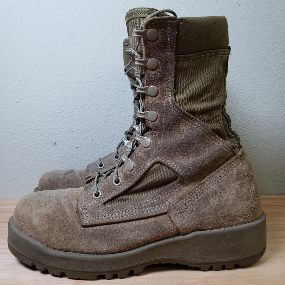 Belleville 550 ST Hot Weather Combat Boots Brown USMC Military Size 6 Wide